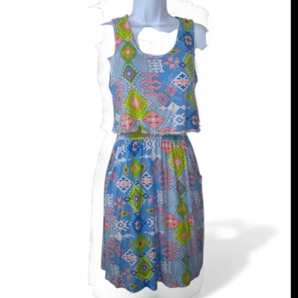How Very Loved Stretchy Tiered Dress
